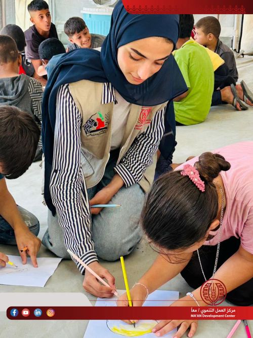 مبادرة "مساحات آمنة".. دعم نفسي للأطفال في ظل الأوضاع الراهنة في غزة